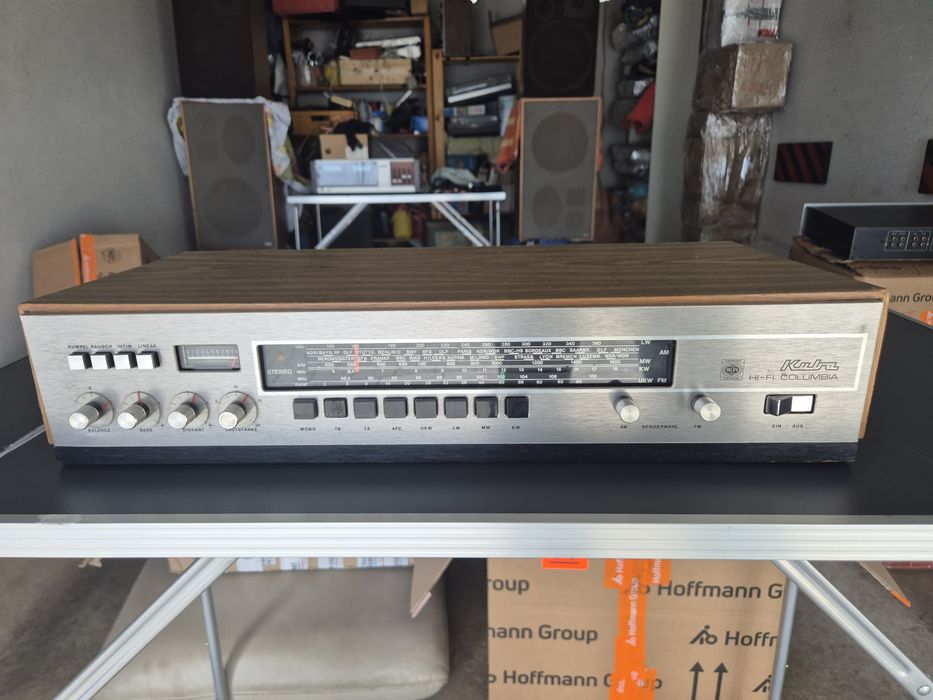 Amplituner HiFi Columbia. Kuba-Imperial