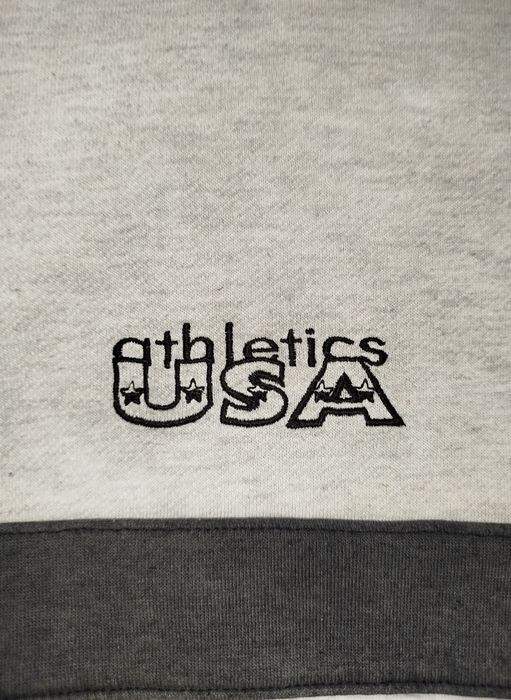 Винтажный свитшот Crane Sports «Athletics USA» / Zip-pullover XL
