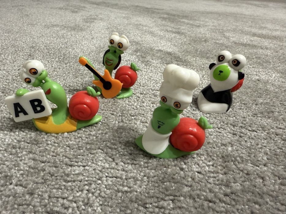 Фігурки Равлик Боб, улитка Боб фигурки, bob snail коллекция