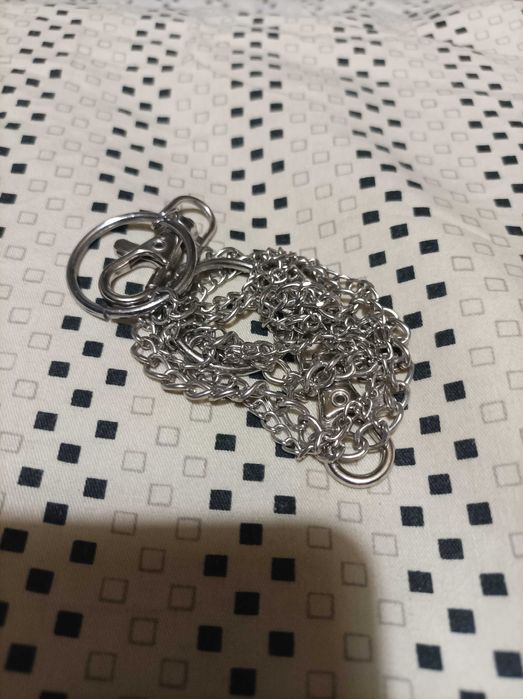 Łańcuch do spodni z dwoma obręczami 49 cm