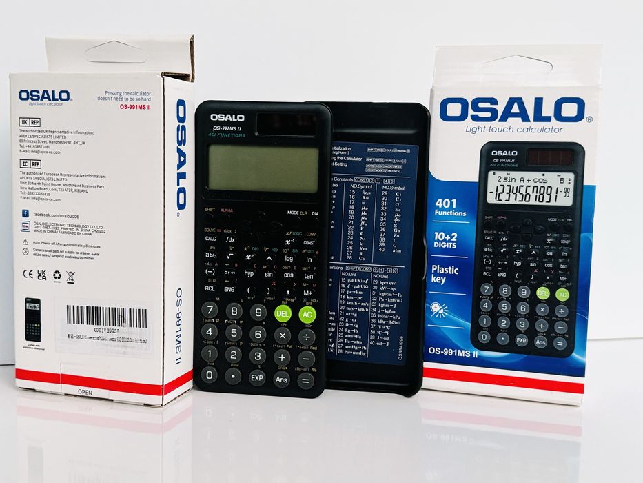 Науковий інженерний калькулятор на 401 функцію OSALO OS-991MS II