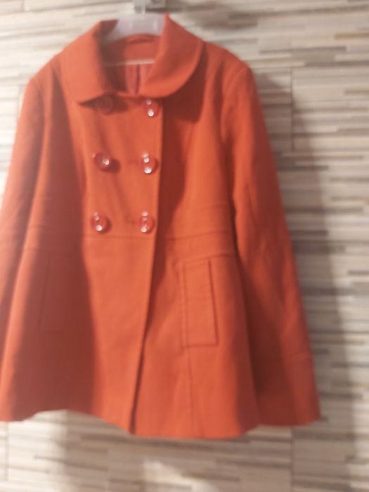 Płaszcz zimowy  damski w literę A