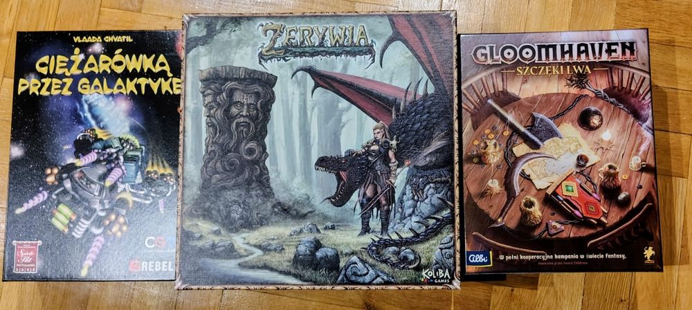 Zerywia, Gloomhaven szczęki lwa,  Ciężarówką przez Galaktykę