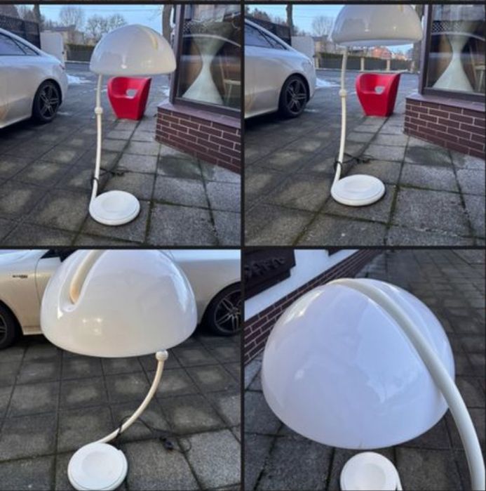 Elio Martinelli lampa podlogowa Serpente mid century