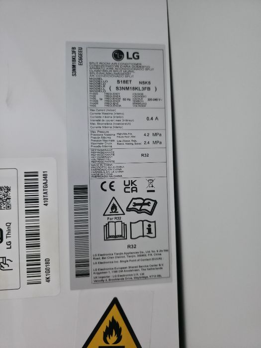5x Ar Condicionado LG UI ThinQ Dual Inverter