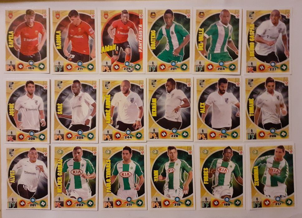 Cartas Novas Adrenalyn XL 2014-15