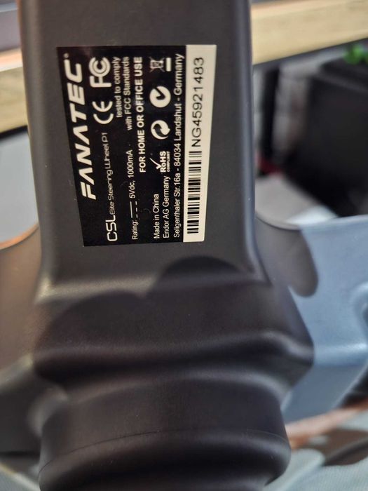 Zestaw do simracingu Fanatec - ClubSport V2.5, CSL Elite P1, CSL Pedals Load Cell