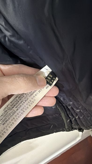 Casaco Verde Massimo Dutti Tamanho M Como Novo