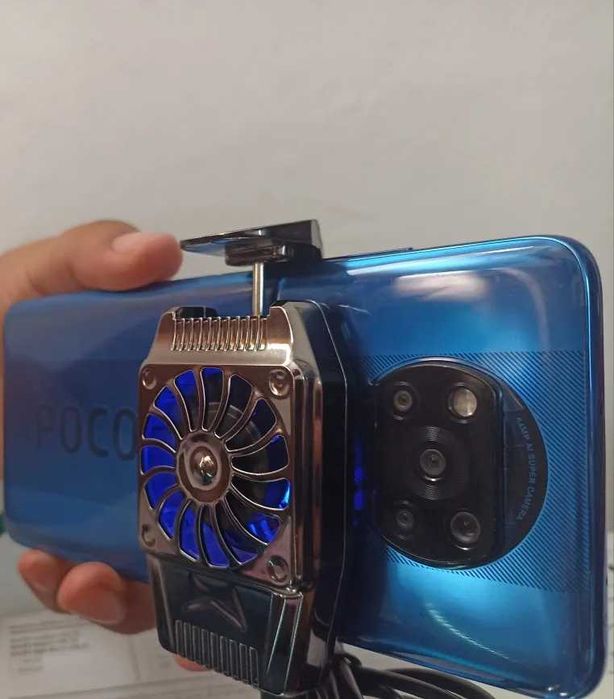 Мини - вентилятор для охлаждения мобильного телефона Turbo Hurricane