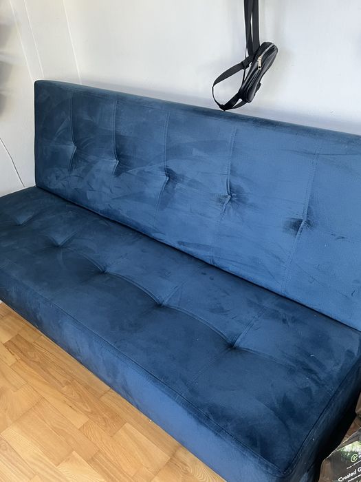 Wersalka glamour, welur