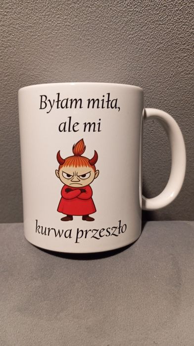 Kubek śmieszny nowy święta