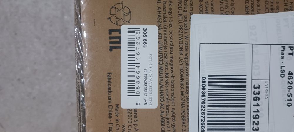 Suporte rotativo chicco para babycoque