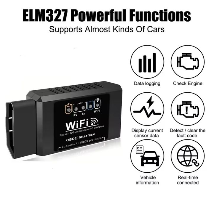 Ficha de diagnóstico OBD2 - bluetooth
