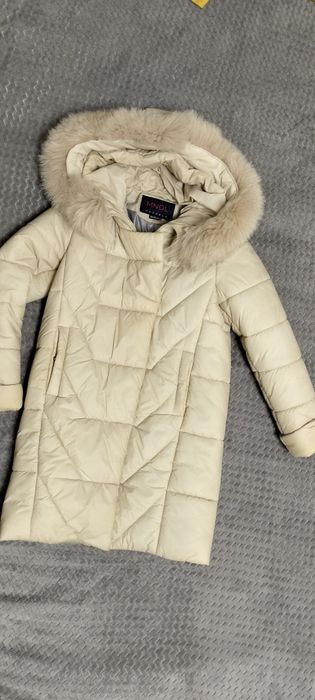 Пальто пуховик для дівчинки