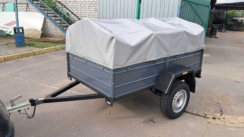 Прицеп ПРИЧІП  ПА 2000*1300*450 на ресорах Алко від заводу.