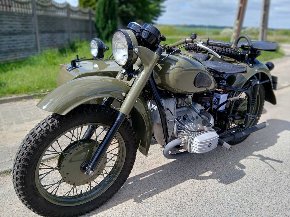 dniepr mw-650  ural k750 m72 junak bmw wsk shl po remoncie przeczytaj opis i zobacz fotki