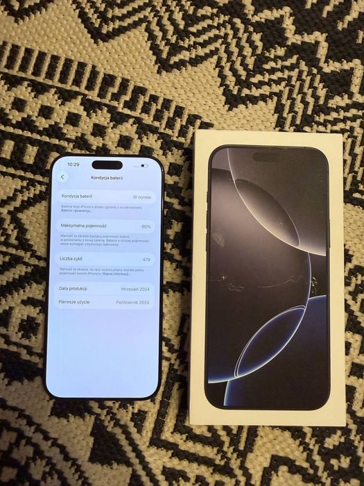Iphone 16 Pro Max 256 GB Black Titanium