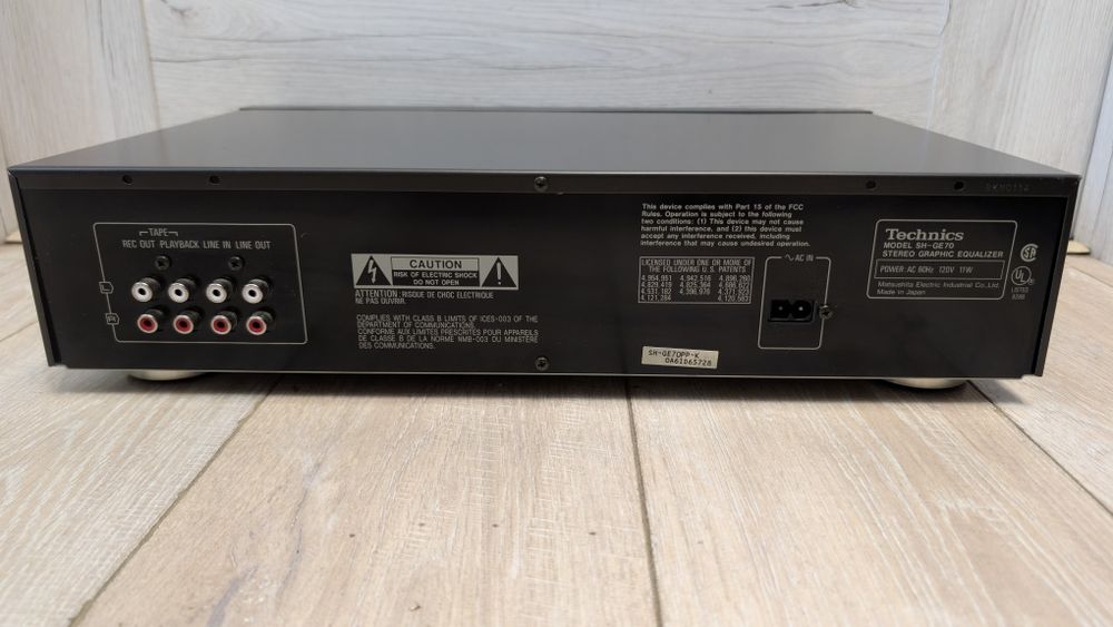 Korektor Technics SH-GE 70 ! 100 % SPRAWNY ! OKAZJA ! IDEALNY ! Okazja ! Polecam !