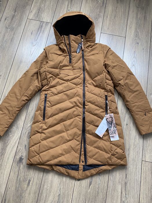 Новая зимняя (Канада -30С) пуховая арктик-парка пуховик куртка