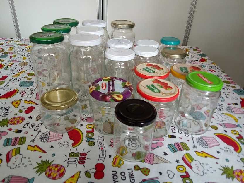 Frascos de Vidro para várias utilidades