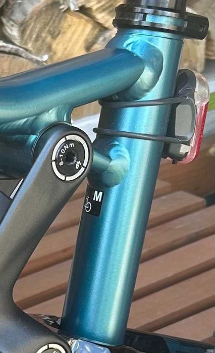 Rower elektryczny Lapierre Overvolt 4.5 W niebieski rama rozmiar M