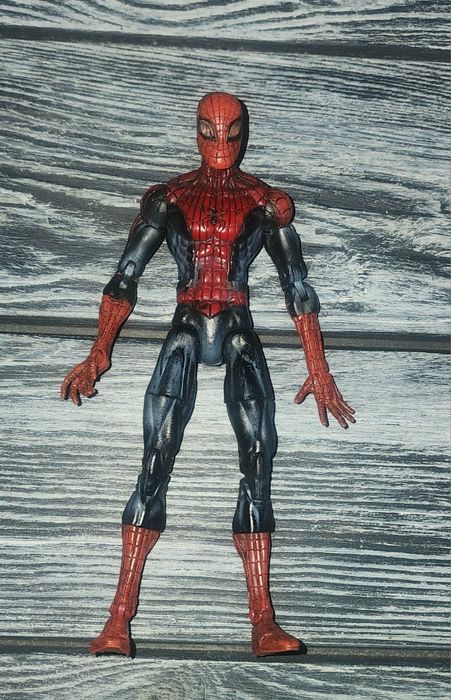 Marvel Legends 2002 Spider-Man super poseable, редкий, состояние б/у