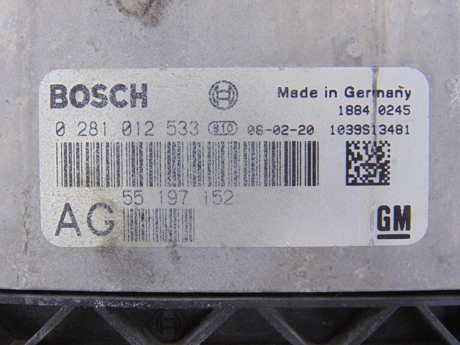 CENTRALINA MOTOR UCE OPEL VECTRA C 2006 -55197152