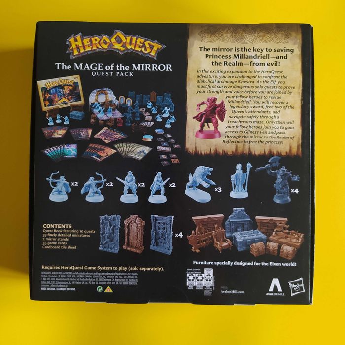 Jogo Tabuleiro HeroQuest The Mage of the Mirror