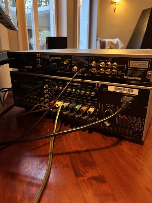 Zestaw stereo kino domowe TEAC+DVD TEAC+kolumny  JAMO