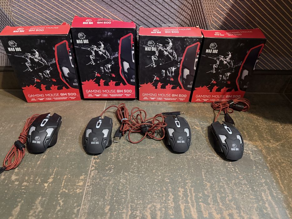 Геймерські ігрові  мишки для компютерів Mad Dog GM500