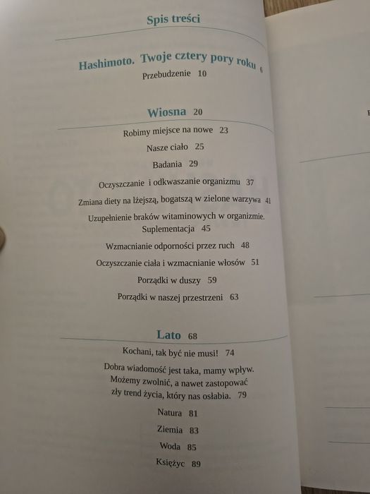 Książka Hashimoto Twoje cztery pory roku