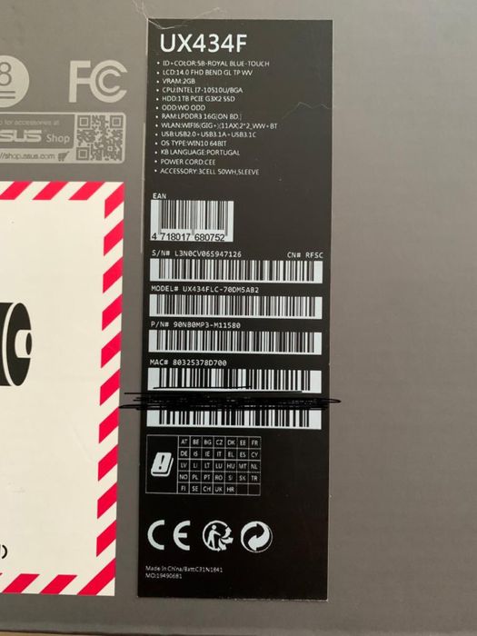 Asus Zenbook UX434FL