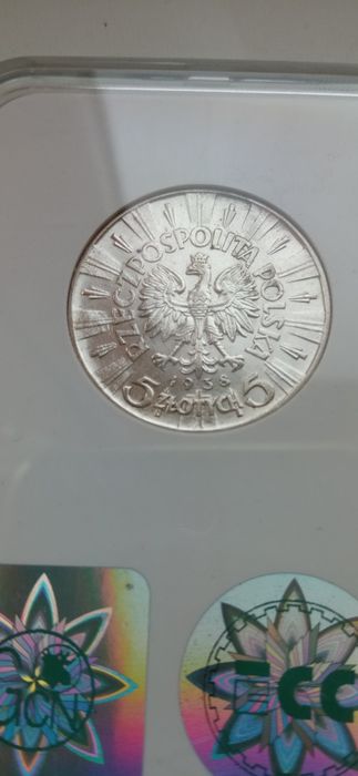 5 złotych 1938  Piłsudski