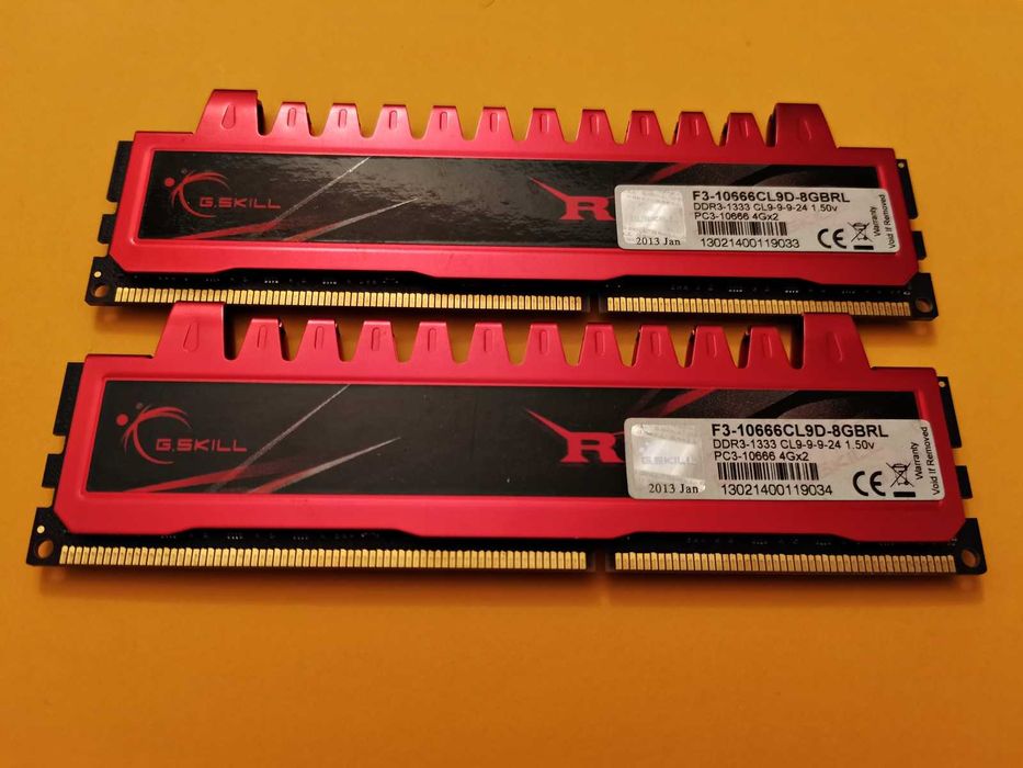 DDR3 8GB G.SkiLL RipJaws 10600 -Komputer