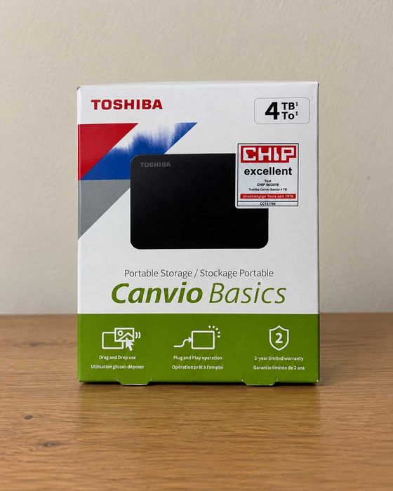 Disco Externo Toshiba Canvio Basics 4TB USB 3.0 Portátil
