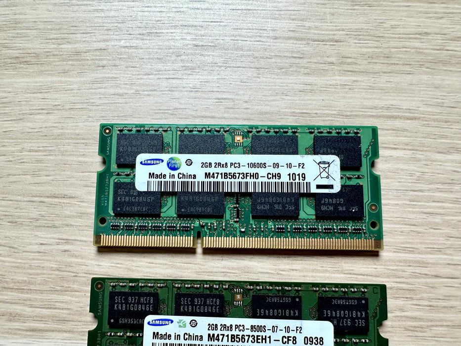 RAM Samsung 6GB DDR3 PC3 10600S 09 10 F2 (3x2GB) – sprawna, testowana