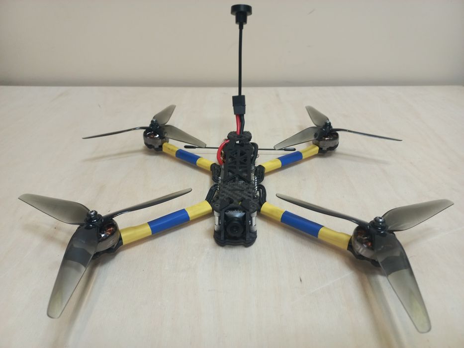 Квадрокоптер FPV Mark 4 V1  7 дюймів