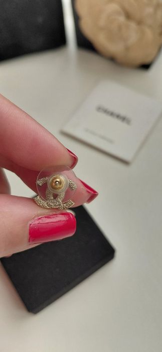 Brincos chanel originais