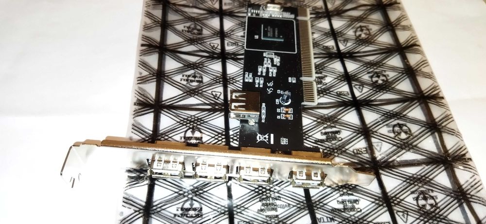 Новый адаптер PCI  на 5 портов  USB  2,0 для стационарного ПК