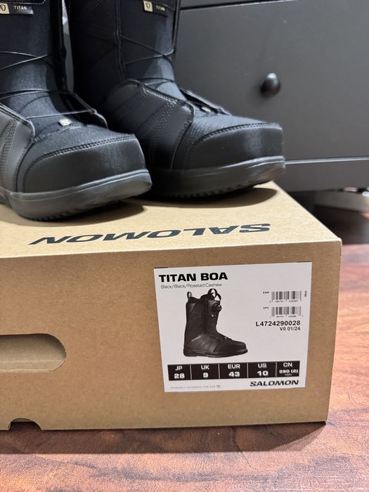 Buty snowboardowe Salomon Titan BOA r 43.