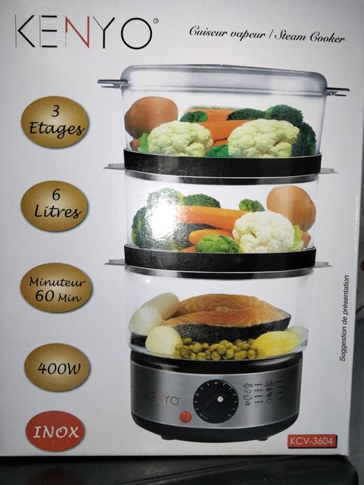 Cozedor a vapor NOVO