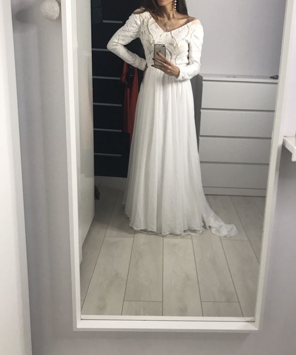 Suknia ślubna boho