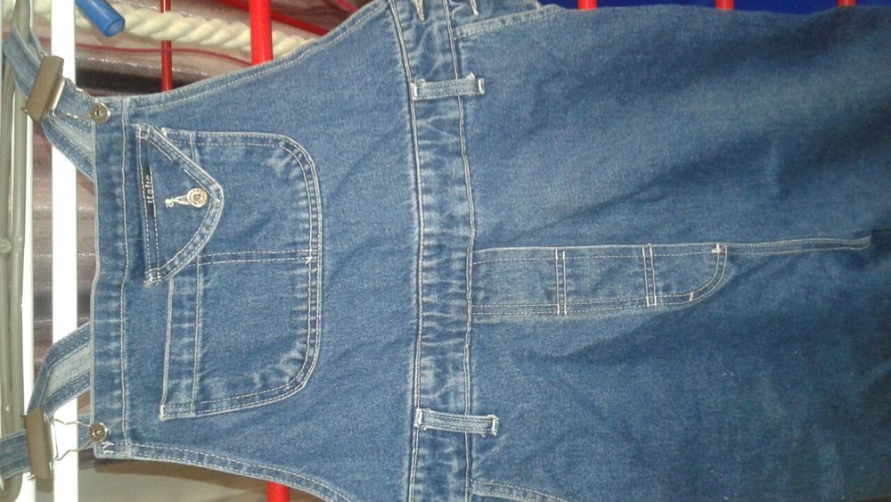 Комбинезон джинсовой для беременых