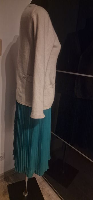 Kardigan damski beżowy Max Mara S kaszmir