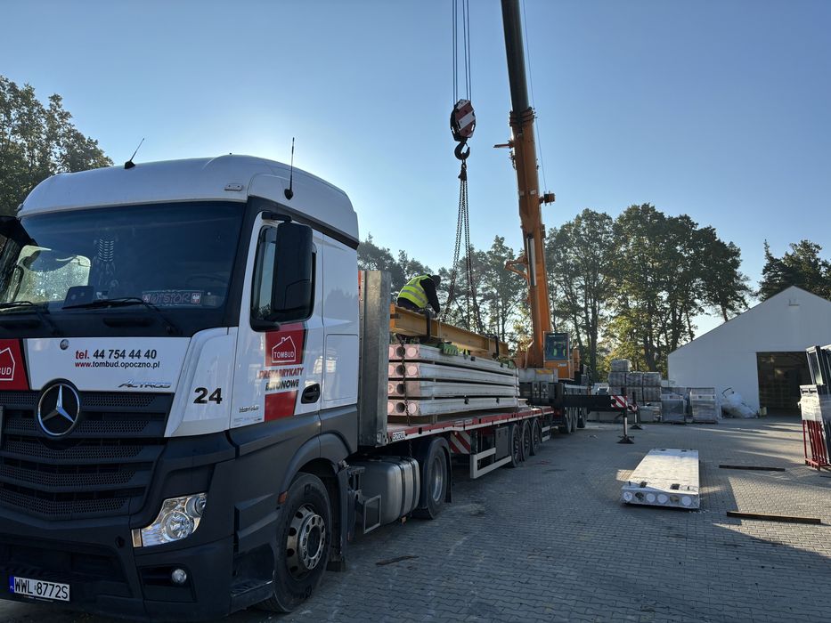 Płyty stropowe kanałowe HC z transportem!