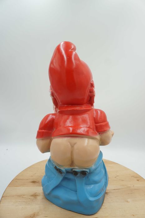 FIGURA OGRODOWA krasnal z brodą