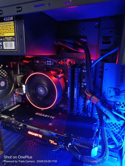 ПК на Ryzen 7/video 1060/16ram