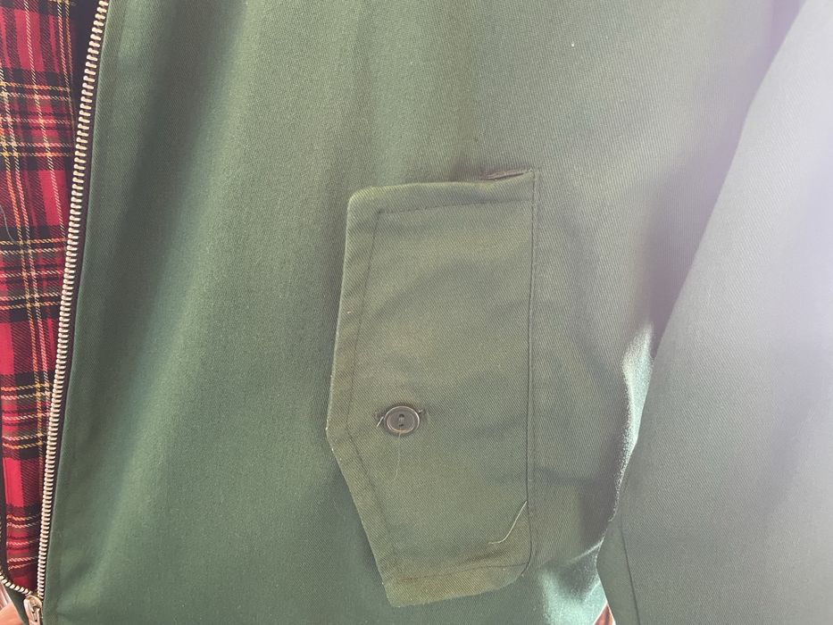 Zielona Harringtonka (Harrington Jacket) Made in England