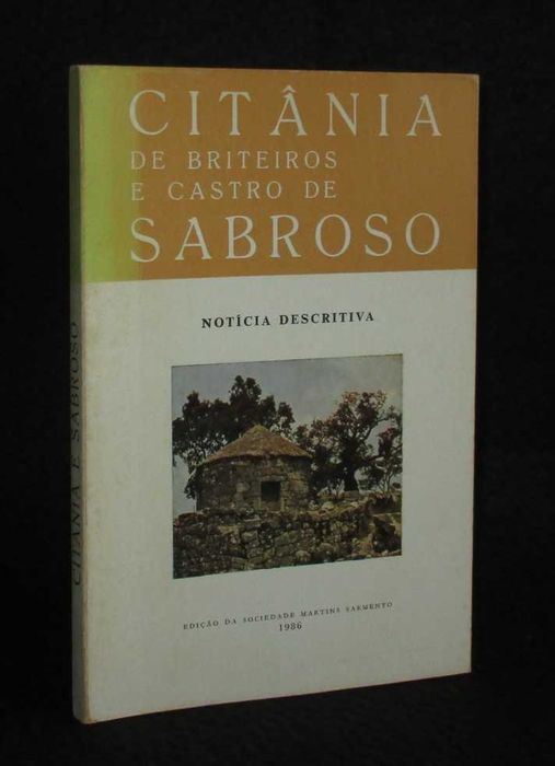 Livro Citânia De Briteiros e Castro de Sabroso Mário Cardoso 1986