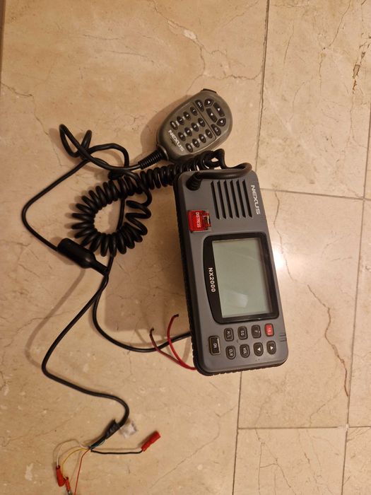 Rádio VHF marítimo Nexus NX2000 funcional